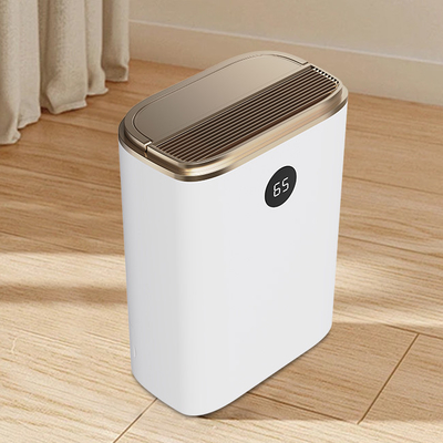 5.5L White Rotary Dehumidifier Air Cleaner Purifier With Display